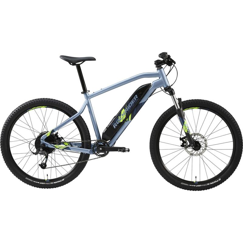 Poza Bicicletă electrică MTB E-ST 100 27,5" Albastru - imagine mare 4