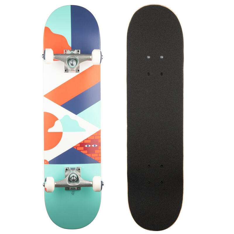 Poza Placă skateboard CP100 MID GEOMETRIC Mărimea 7.5" 8 - 12 ani - imagine mare 2