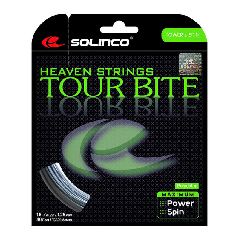 Poza Cordaj Tenis Monofilament Tour Bite 1,25mm 12m - imagine mare 2