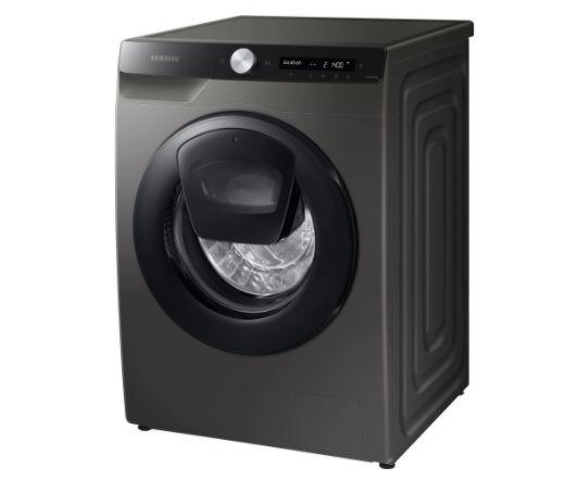 Poza Masina de spalat rufe Samsung WW90T554DAX, Add Wash, Al Control, 9 kg, 1400 RPM (Negru/Inox)