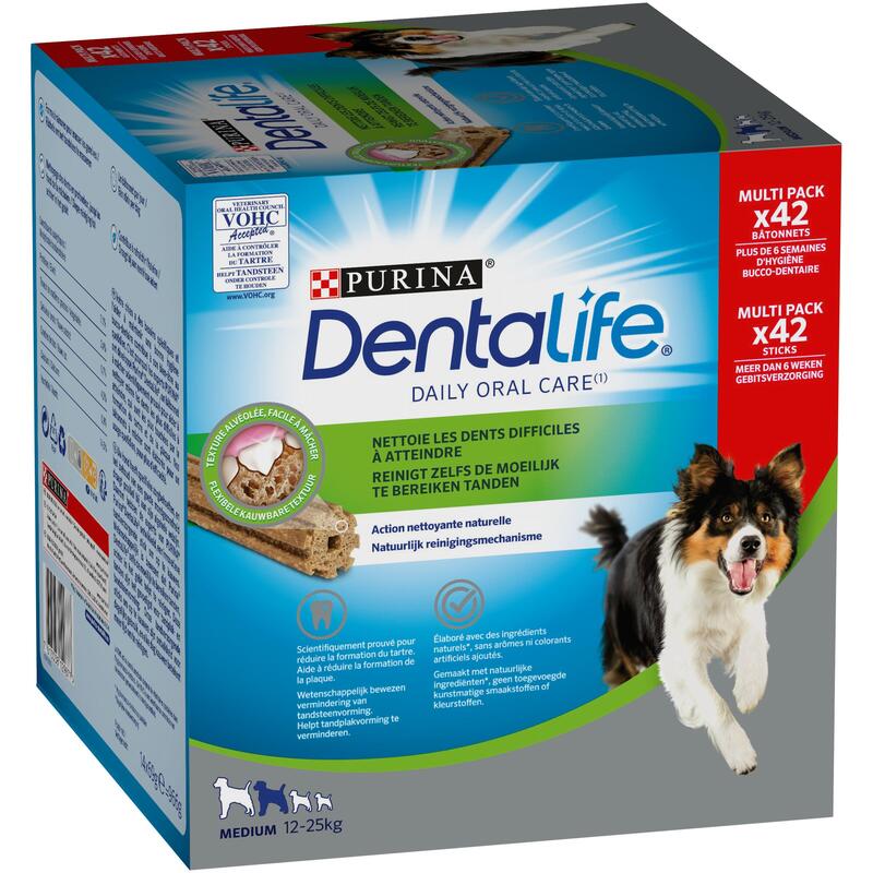 Poza Gustare DENTALIFE PURNA ADULT MEDIUM 12/25KG - imagine mare 2