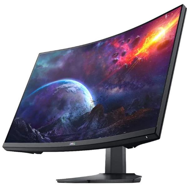 Poza Monitor Gaming VA LED Dell 27" S2721HGF, Full HD (1920 x 1080), HDMI, DisplayPort, Ecran curbat, 144 Hz (Negru)