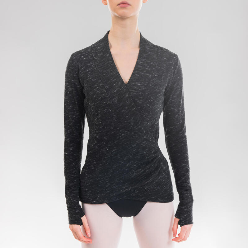 Poza Bluză 100 balet negru Damă - imagine mare 2