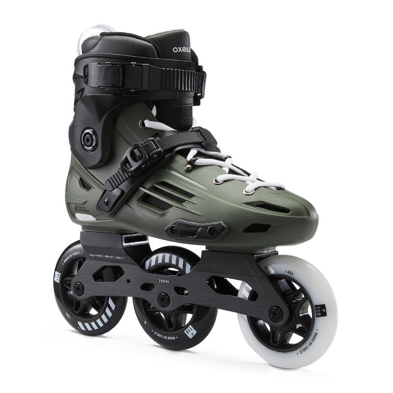 Poza Role freeskate MF900 Kaki Adulți - imagine mare 2
