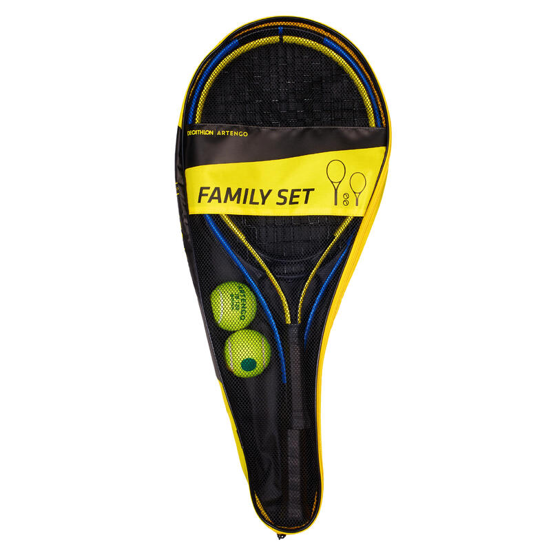 Set Tenis Family 2 rachete 2 mingi 1 husă