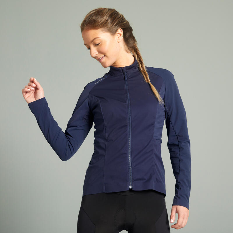 Poza Jachetă ciclism MTB Bleumarin Damă - imagine mare 2