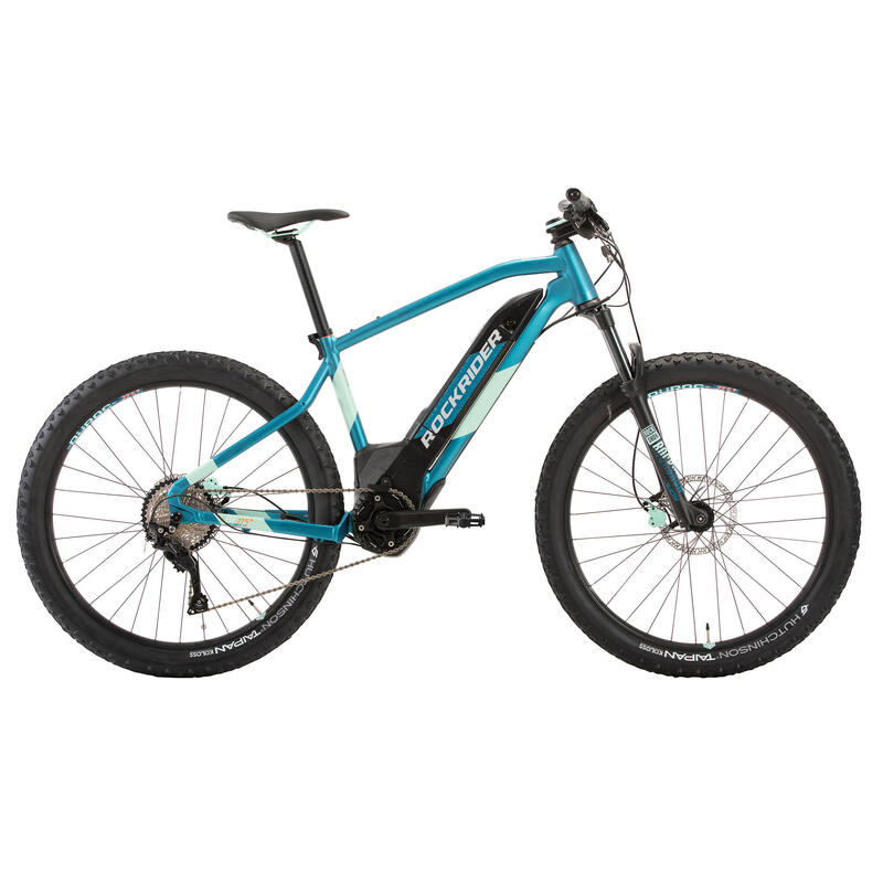 Poza Bicicletă electrică MTB E-ST 900 27,5" Turcoaz Damă - imagine mare 2
