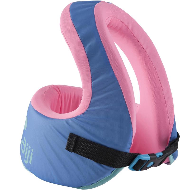 Poza Vestă Înot Spumă Swimvest+ Albastru-Roz Copii 15-25kg - imagine mare 1