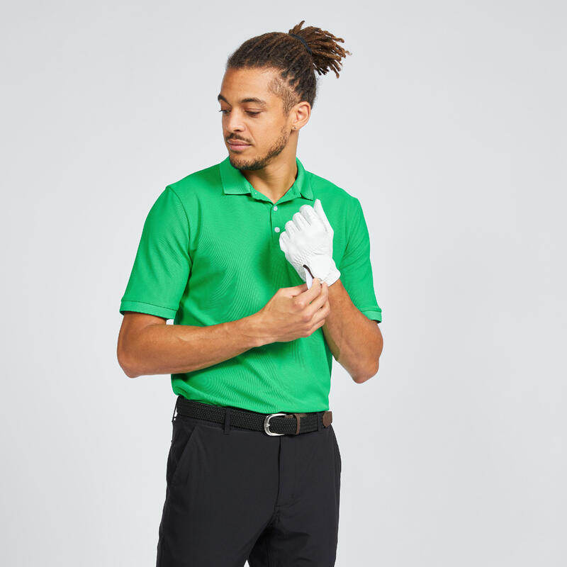 Poza Tricou Polo de golf WW 500 Verde Bărbați - imagine mare 2
