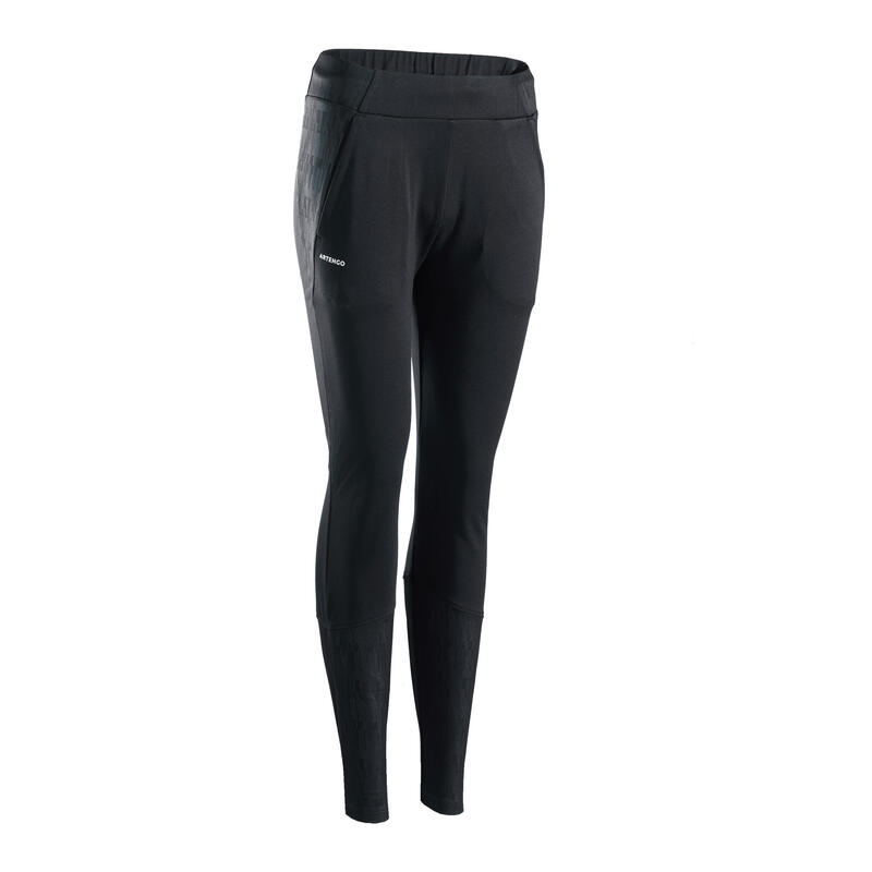 Poza Pantalon Călduros Tenis TH900 Negru Damă - imagine mare 2
