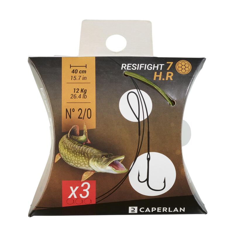 Poza Strună Pescuit la Răpitor Resifight 7 Cârlig Ryder 12kg x3 - imagine mare 1