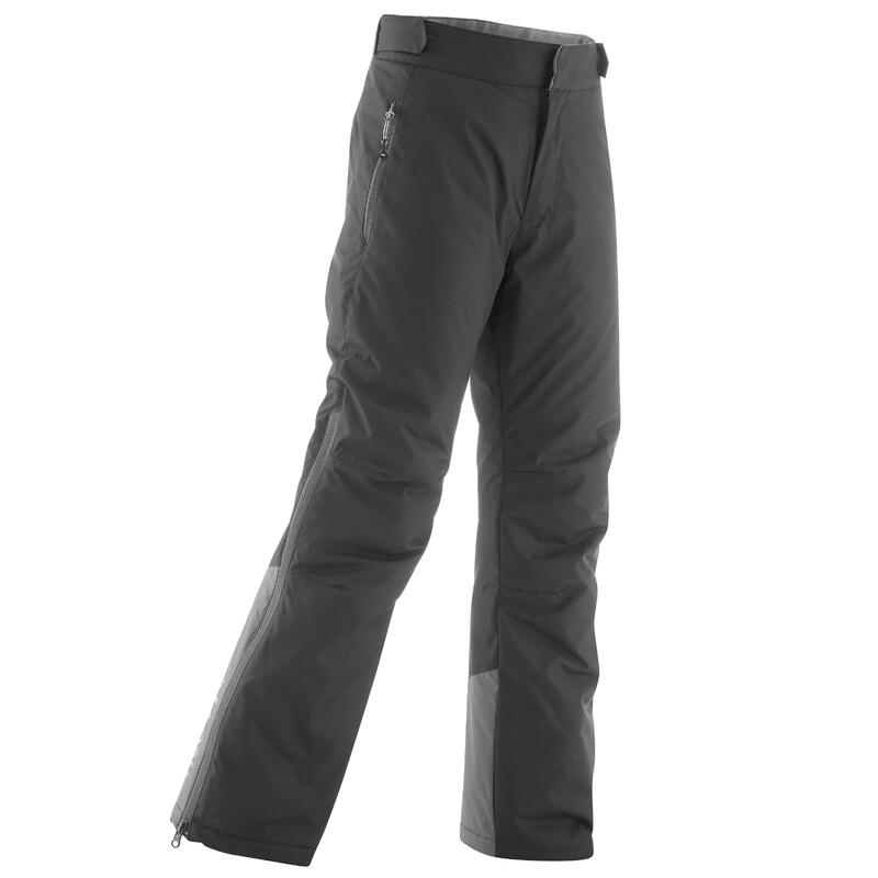 Pantalon schi fond XC S 100 Gri Copii