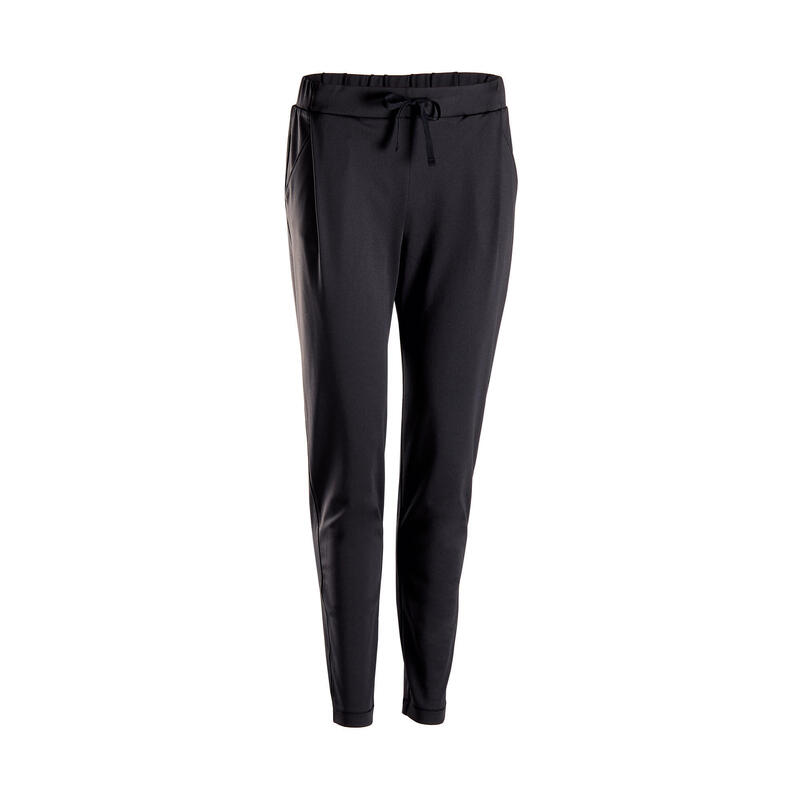 Poza PANTALON STUDIO YOGA DINAMICĂ negru Damă - imagine mare 2