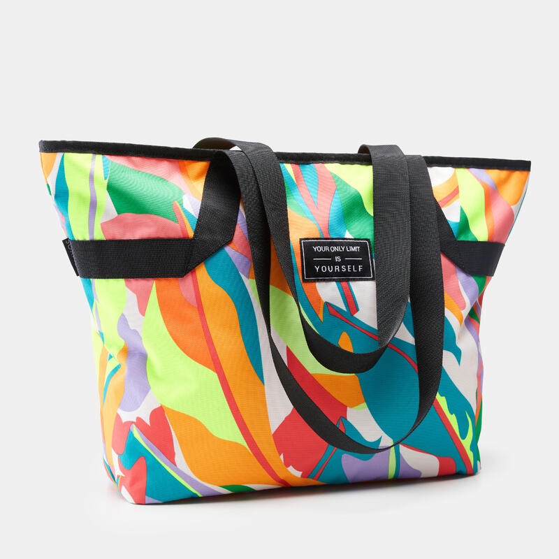 Geantă Sport Fitness 25 L cu imprimeu