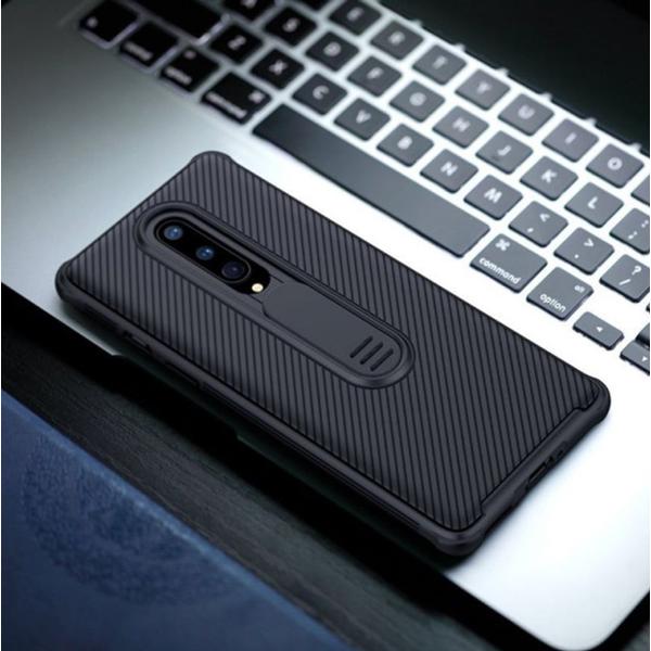 Poza Protectie Spate Nillkin CamShield 6902048199361 pentru OnePlus 8 (Negru) - imagine mare 2