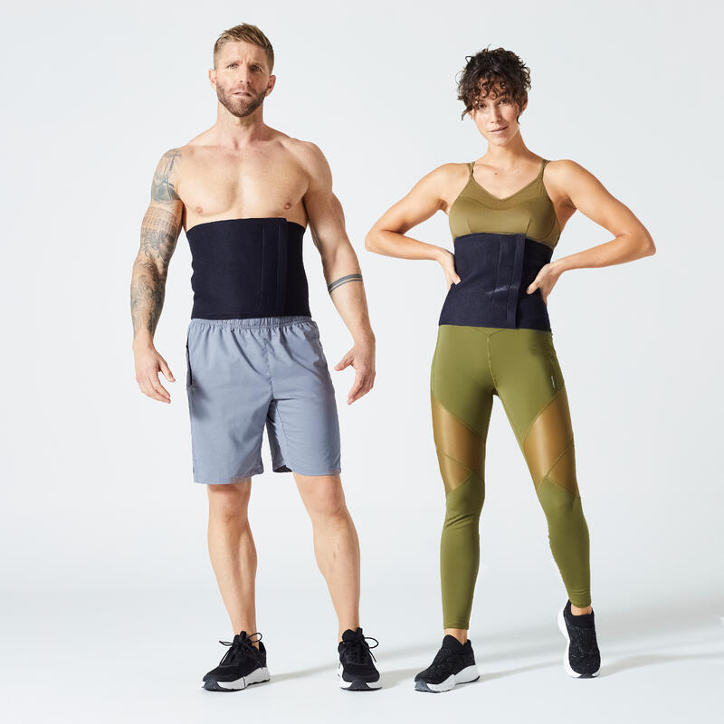 Poza Centură Sudație Fitness Cardio Negru - imagine mare 6