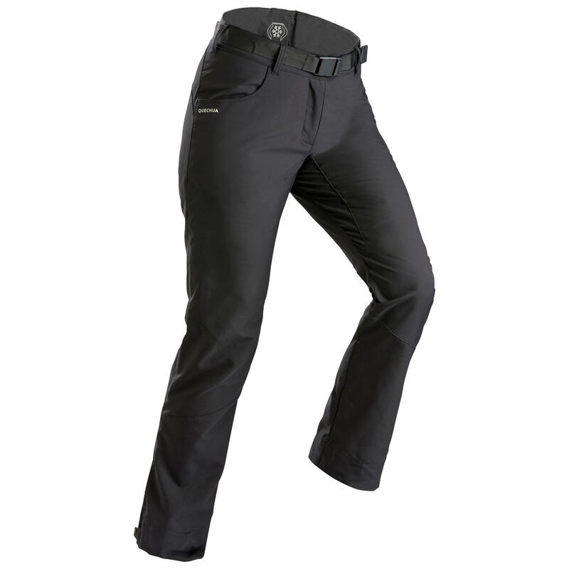 Pantalon Iarnă Hidrofob Călduros Drumeție pe Zăpadă SH100 X-Warm Damă