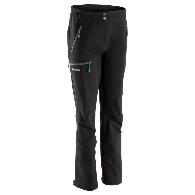 Poza Pantalon Alpinism Negru Damă - imagine mare 1