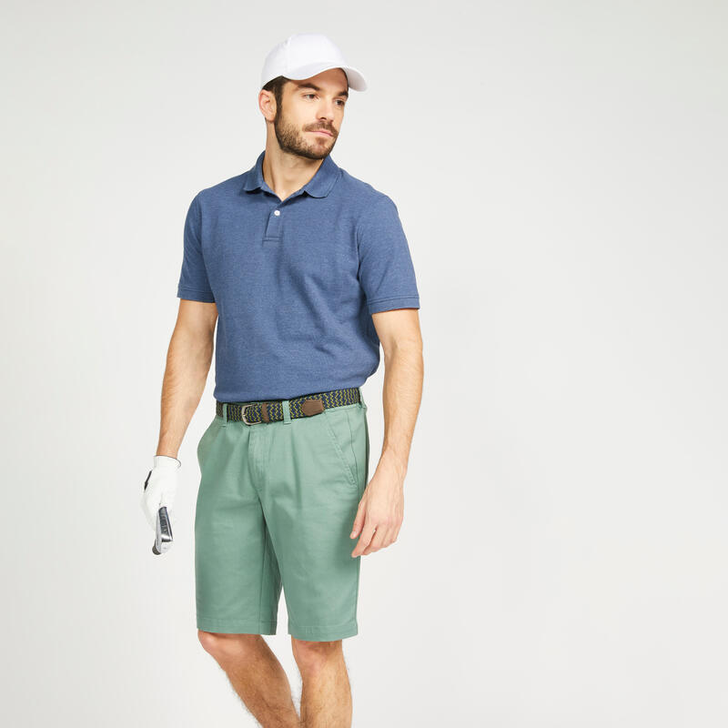 Tricou Polo Golf MW500 Albastru Bărbați